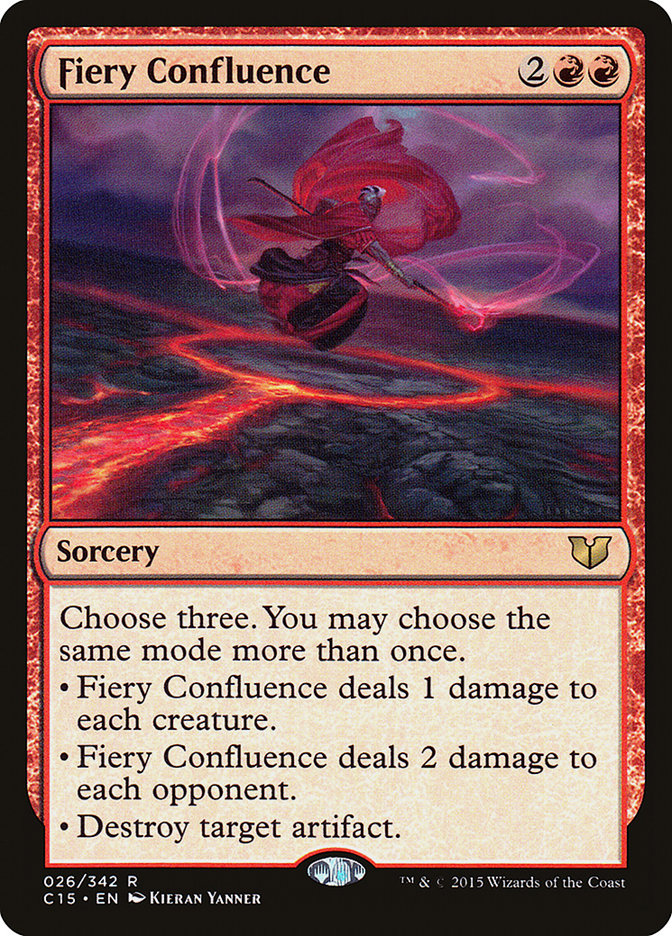 Fiery Confluence [Commander 2015] | Chromatic Games