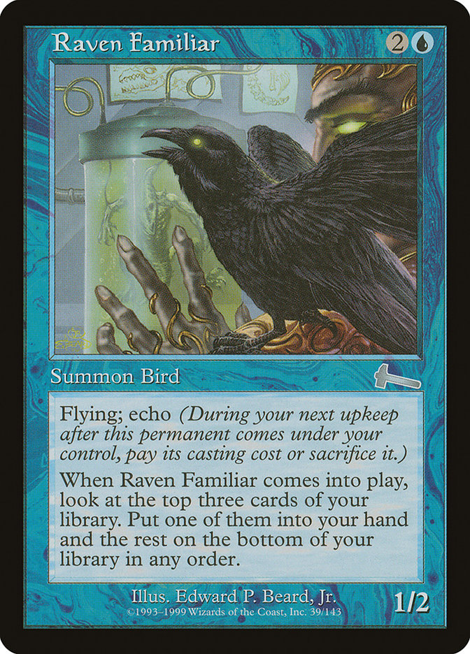 Raven Familiar [Urza's Legacy] | Chromatic Games