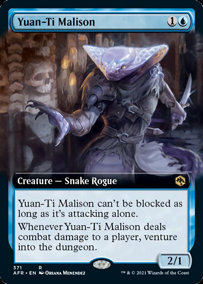 Yuan-Ti Malison (Extended Art) [Dungeons & Dragons: Adventures in the Forgotten Realms] | Chromatic Games