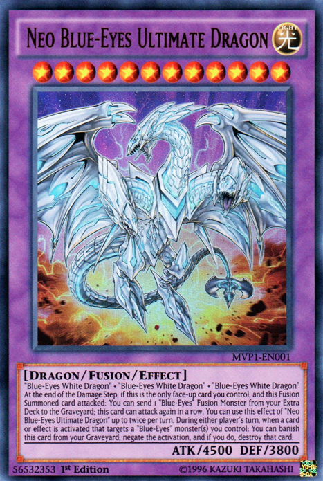 Neo Blue-Eyes Ultimate Dragon [MVP1-EN001] Ultra Rare | Chromatic Games