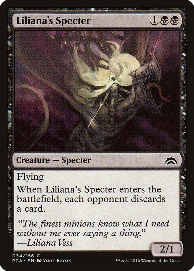 Liliana's Specter [Planechase Anthology] | Chromatic Games