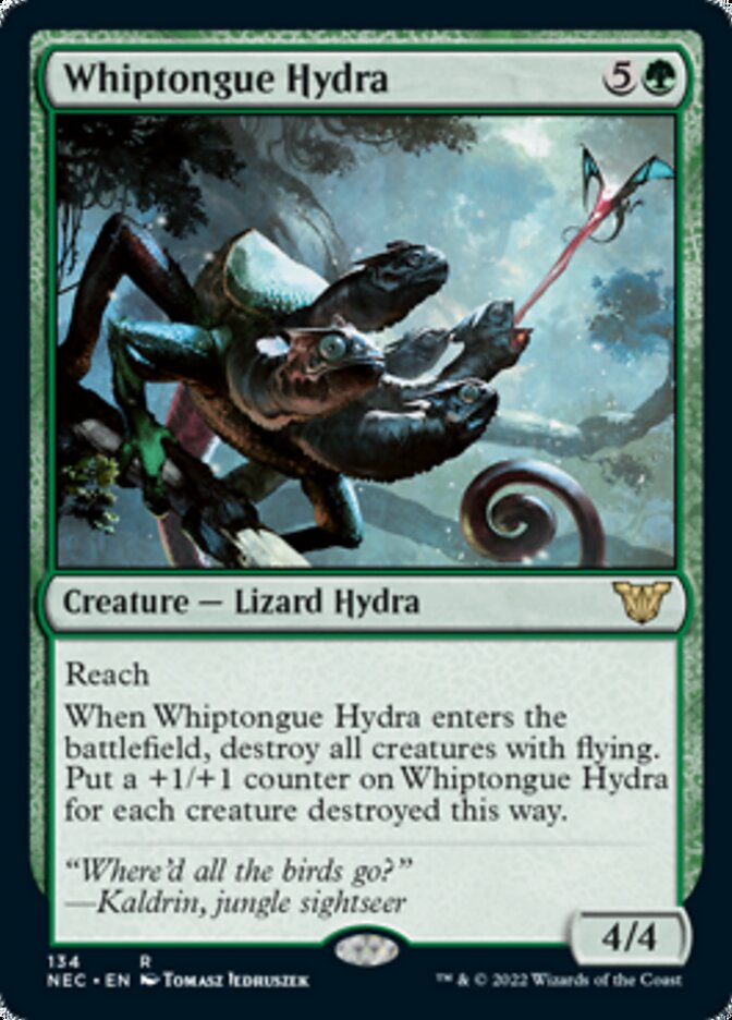 Whiptongue Hydra [Kamigawa: Neon Dynasty Commander] | Chromatic Games