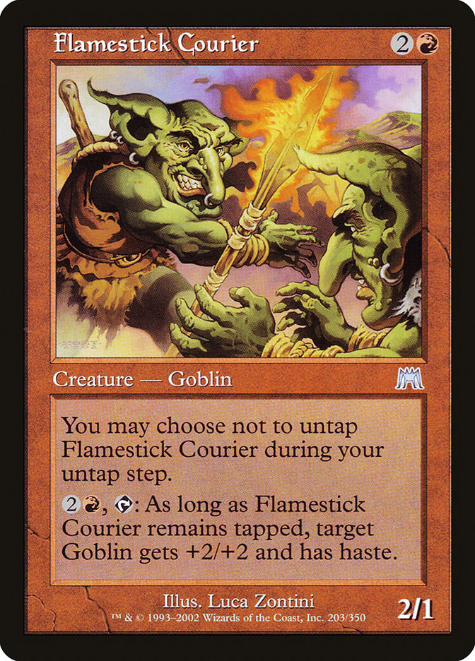 Flamestick Courier [Onslaught] | Chromatic Games