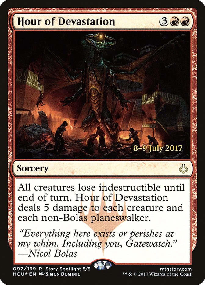 Hour of Devastation [Hour of Devastation Prerelease Promos] | Chromatic Games