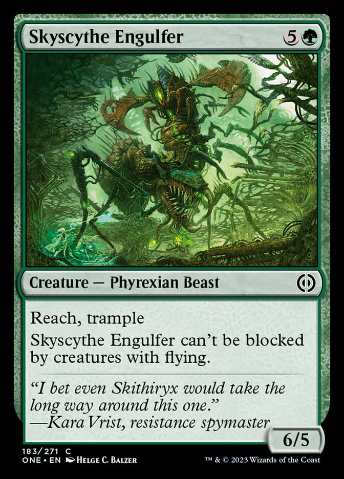 Skyscythe Engulfer [Phyrexia: All Will Be One] | Chromatic Games