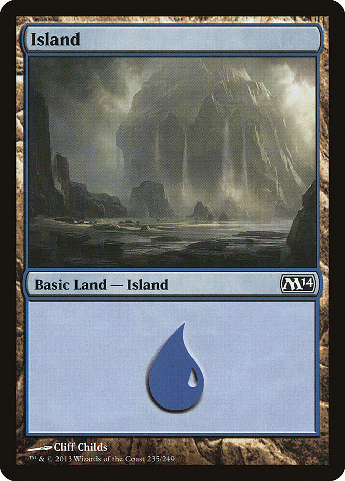 Island (235) [Magic 2014] | Chromatic Games