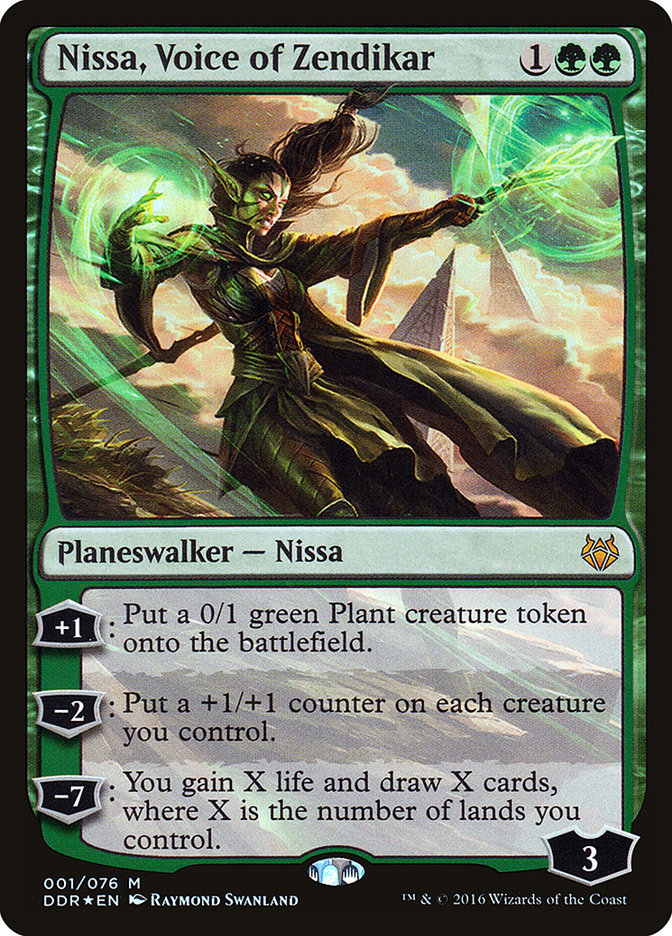 Nissa, Voice of Zendikar [Duel Decks: Nissa vs. Ob Nixilis] | Chromatic Games