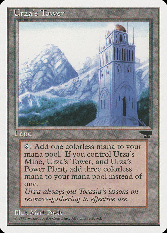 Urza's Tower (Mountains) [Chronicles] | Chromatic Games