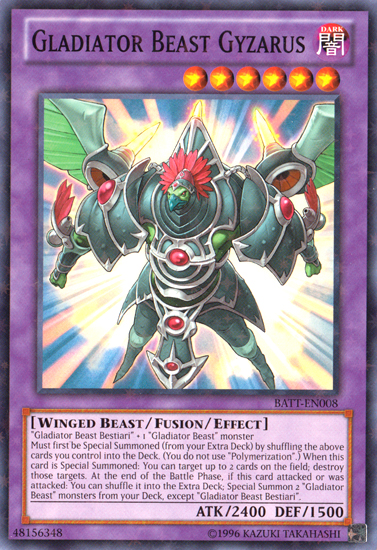 Gladiator Beast Gyzarus [BATT-EN008] Starfoil Rare | Chromatic Games