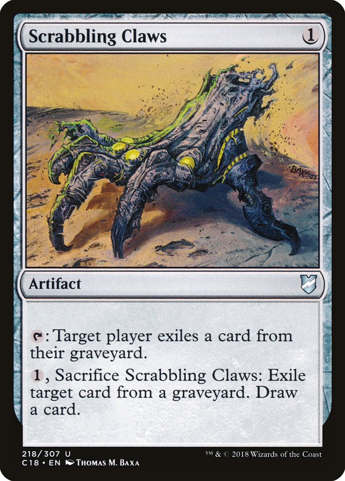 Scrabbling Claws [Commander 2018] | Chromatic Games