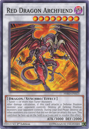 Red Dragon Archfiend [HSRD-EN023] Common | Chromatic Games