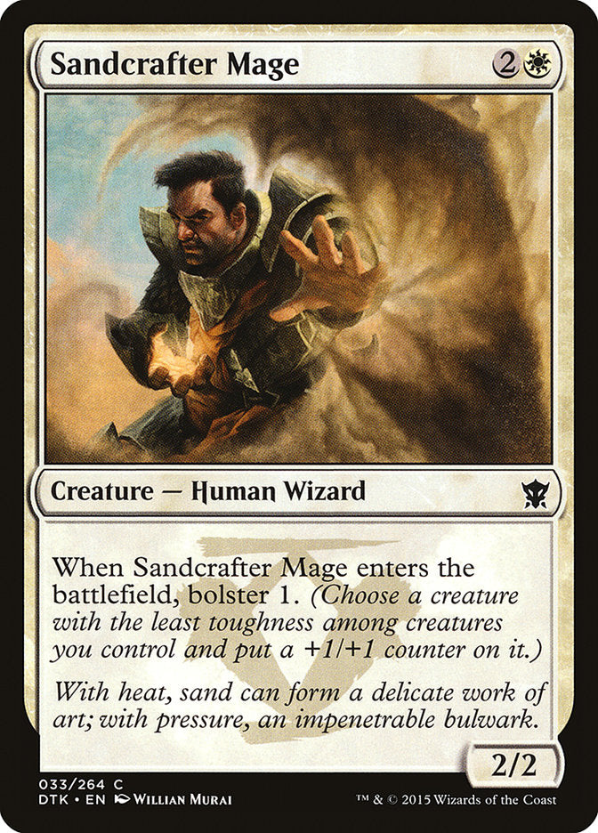 Sandcrafter Mage [Dragons of Tarkir] | Chromatic Games