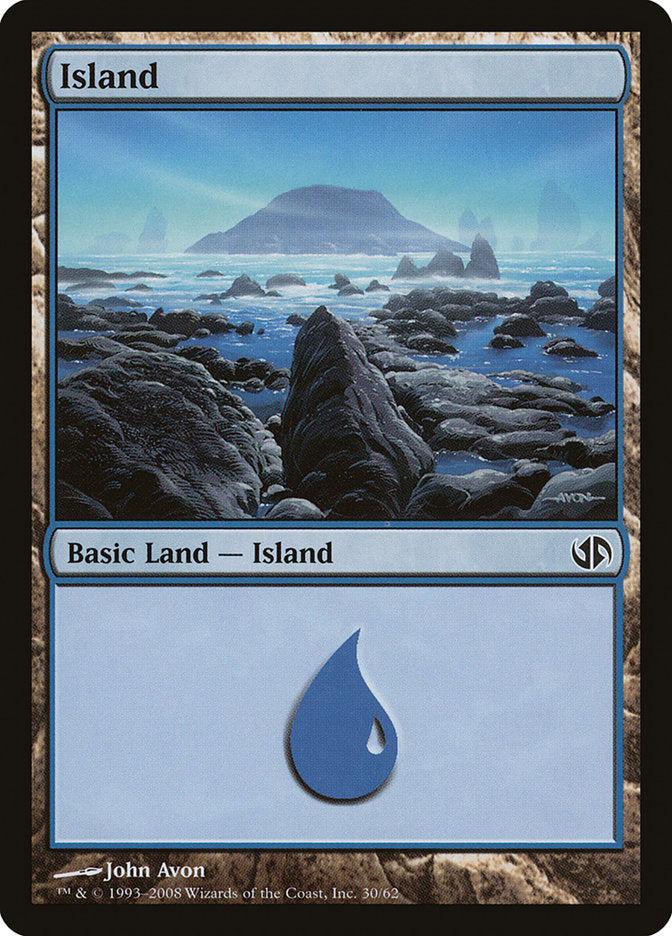 Island (30) [Duel Decks: Jace vs. Chandra] | Chromatic Games