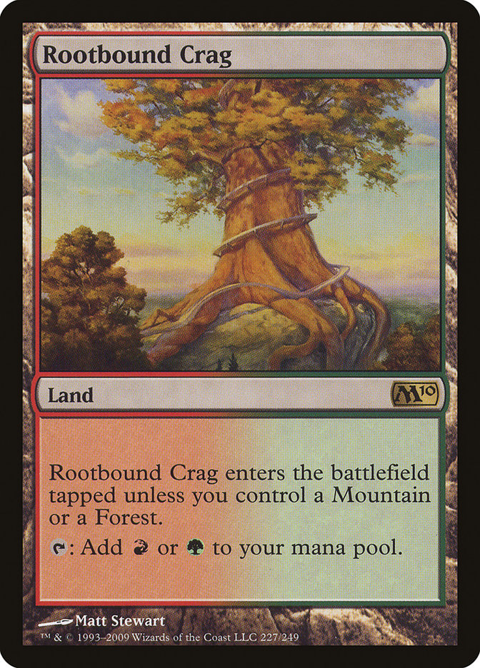 Rootbound Crag [Magic 2010] | Chromatic Games