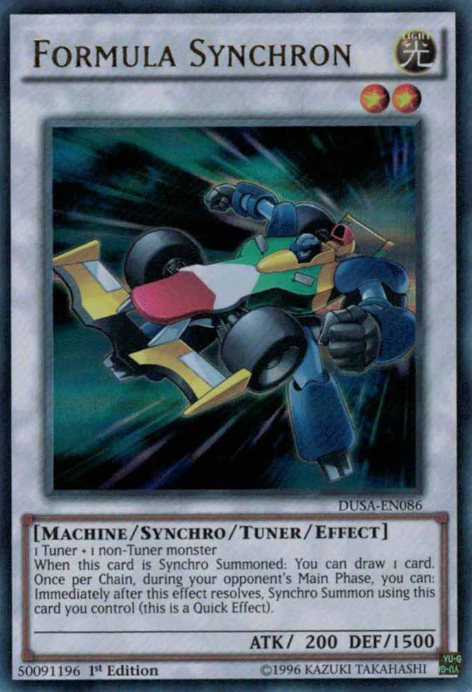 Formula Synchron [DUSA-EN086] Ultra Rare | Chromatic Games