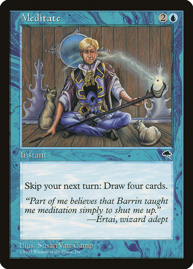 Meditate [Tempest] | Chromatic Games