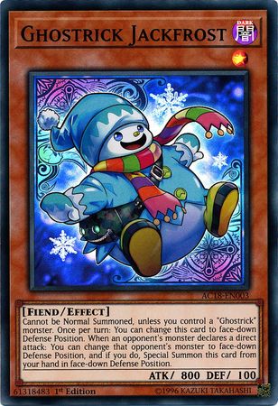 Ghostrick Jackfrost [AC18-EN003] Super Rare | Chromatic Games