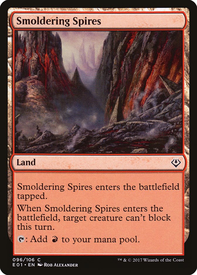 Smoldering Spires [Archenemy: Nicol Bolas] | Chromatic Games