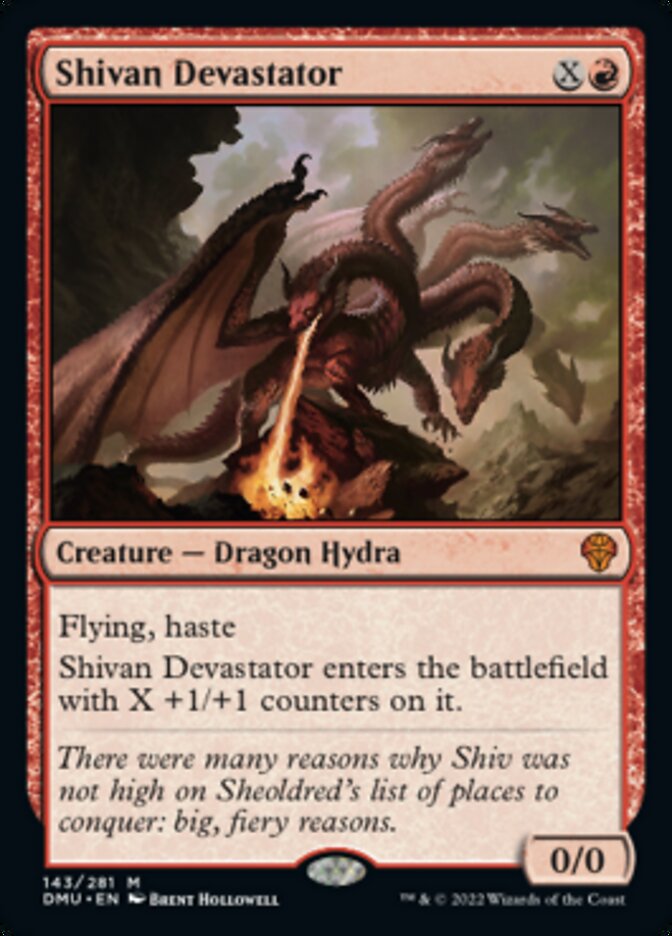 Shivan Devastator [Dominaria United] | Chromatic Games