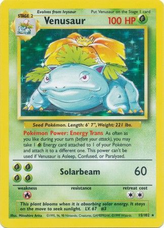 Venusaur [Base Set] | Chromatic Games