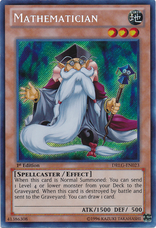 Mathematician [DRLG-EN023] Secret Rare | Chromatic Games