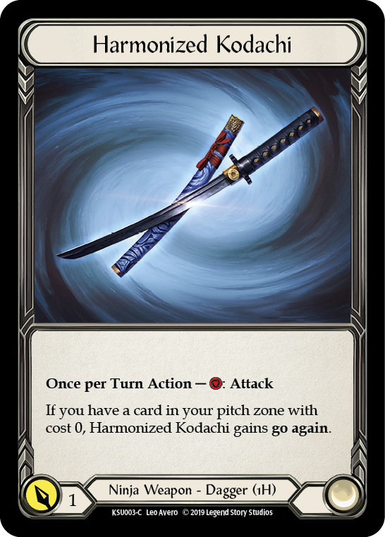 Harmonized Kodachi [KSU003-C] (Katsu Hero Deck)  1st Edition Normal | Chromatic Games