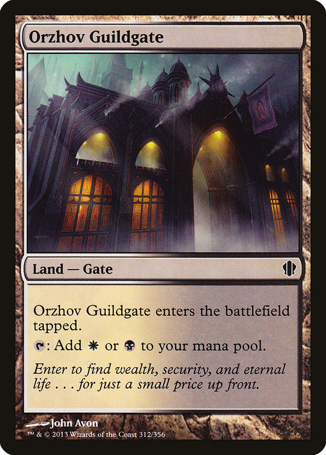 Orzhov Guildgate [Commander 2013] | Chromatic Games