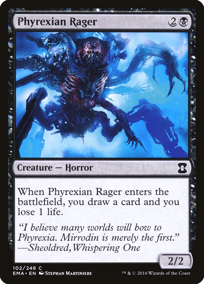 Phyrexian Rager [Eternal Masters] | Chromatic Games