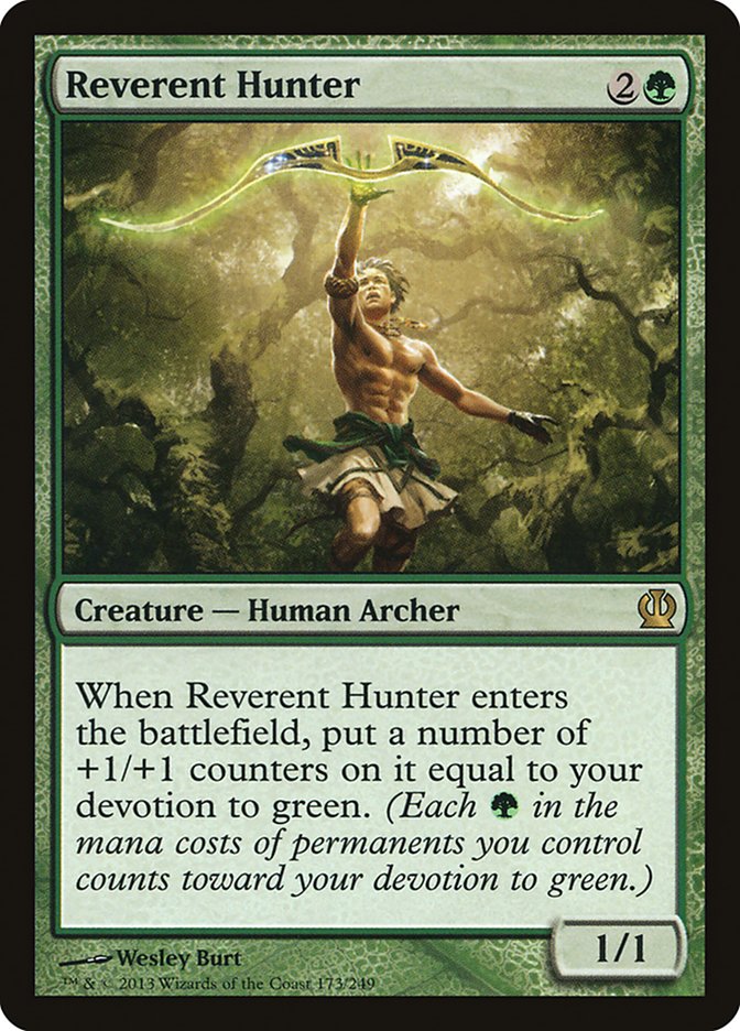 Reverent Hunter [Theros] | Chromatic Games