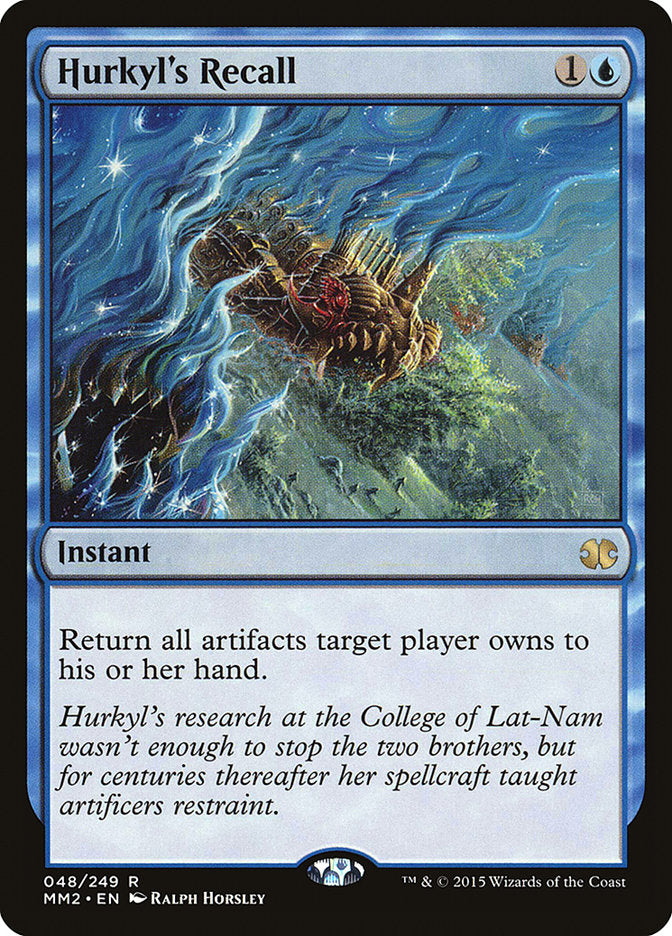 Hurkyl's Recall [Modern Masters 2015] | Chromatic Games