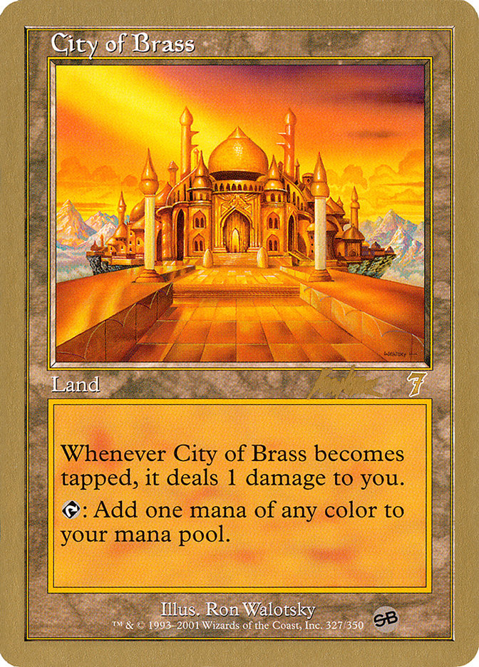 City of Brass (Brian Kibler) (SB) [World Championship Decks 2002] | Chromatic Games