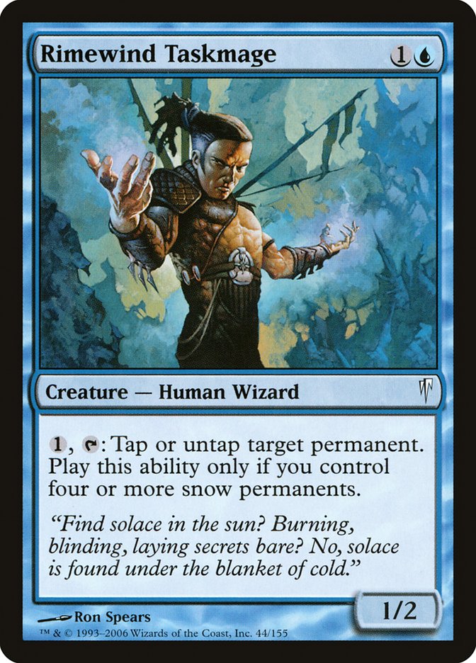 Rimewind Taskmage [Coldsnap] | Chromatic Games