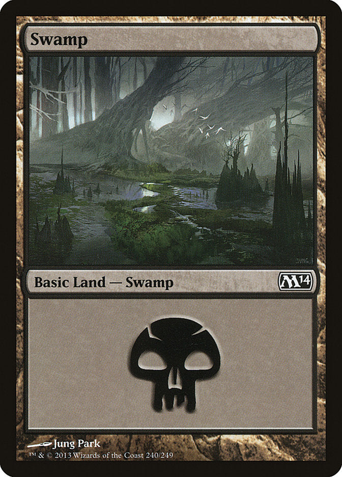 Swamp (240) [Magic 2014] | Chromatic Games