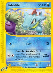 Totodile (134/165) [Expedition: Base Set] | Chromatic Games