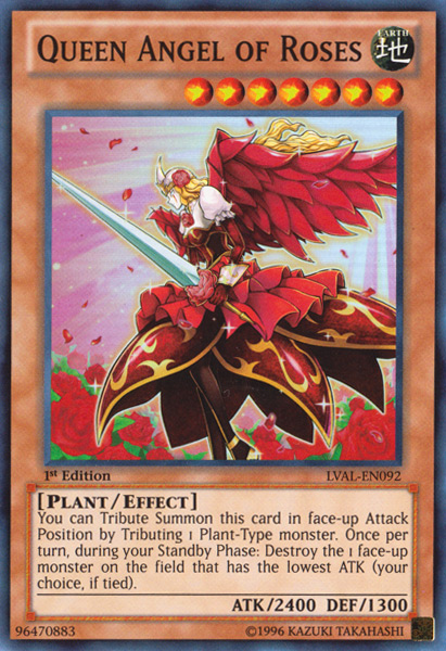 Queen Angel of Roses [LVAL-EN092] Super Rare | Chromatic Games