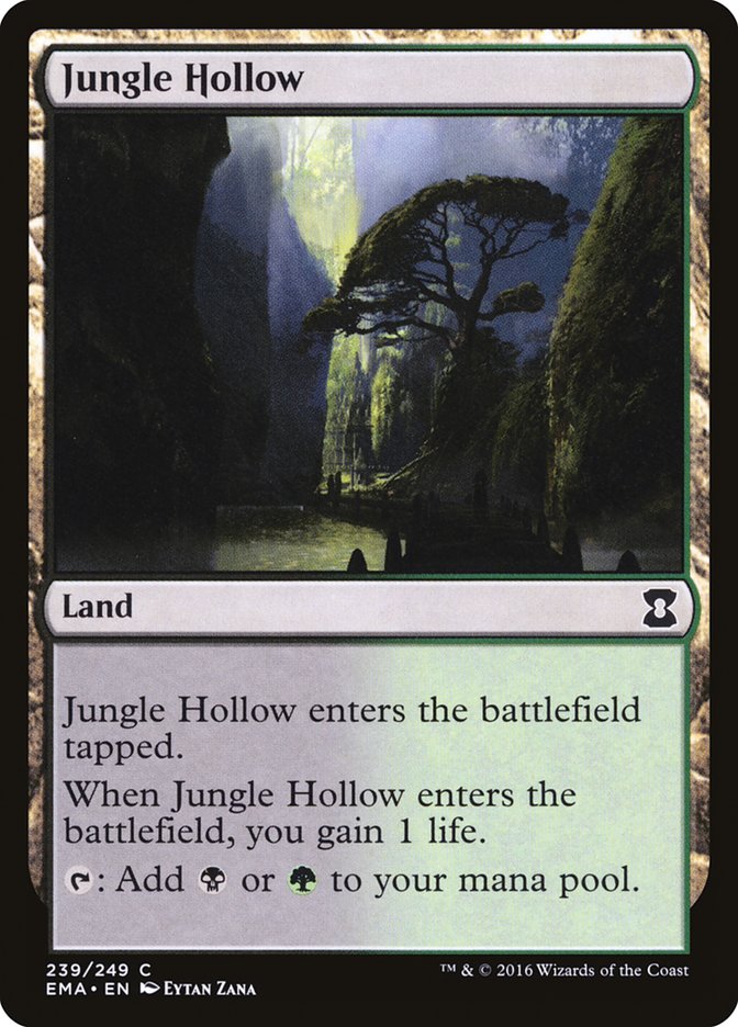 Jungle Hollow [Eternal Masters] | Chromatic Games