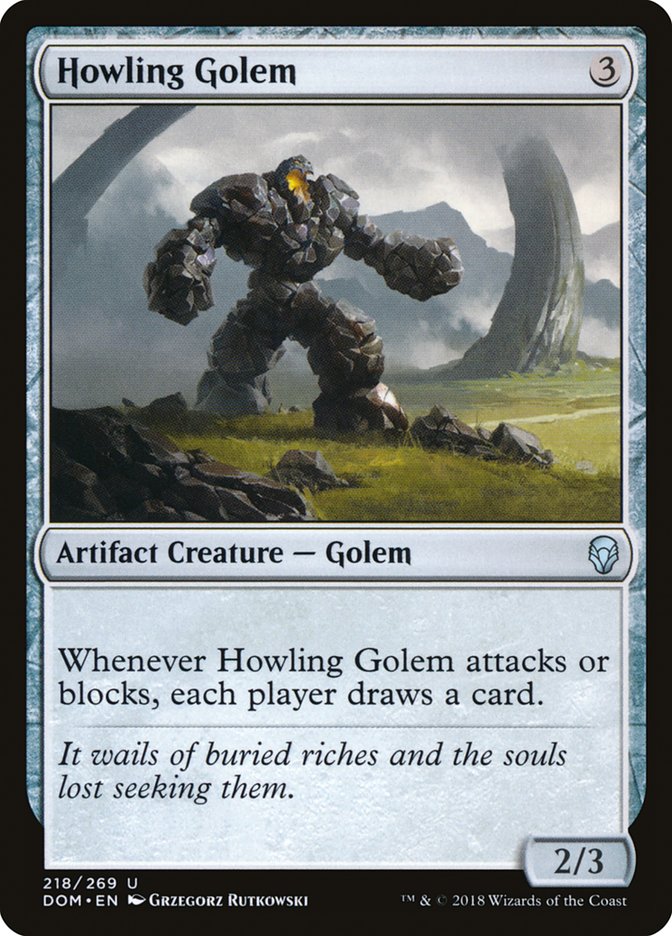 Howling Golem [Dominaria] | Chromatic Games