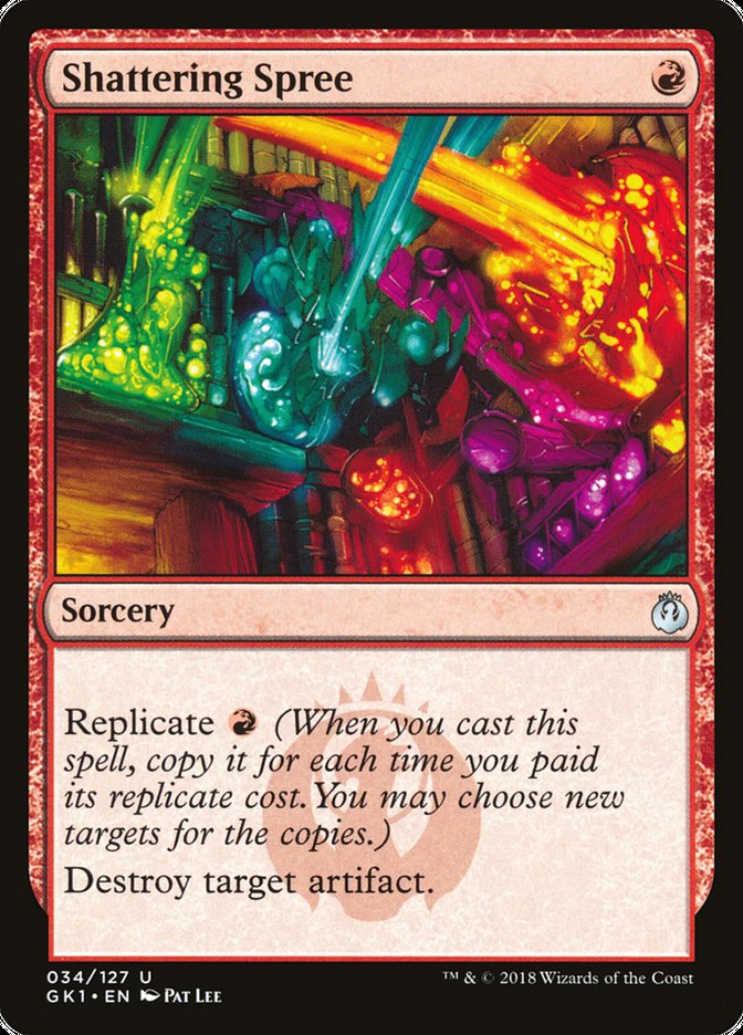 Shattering Spree [Guilds of Ravnica Guild Kit] | Chromatic Games