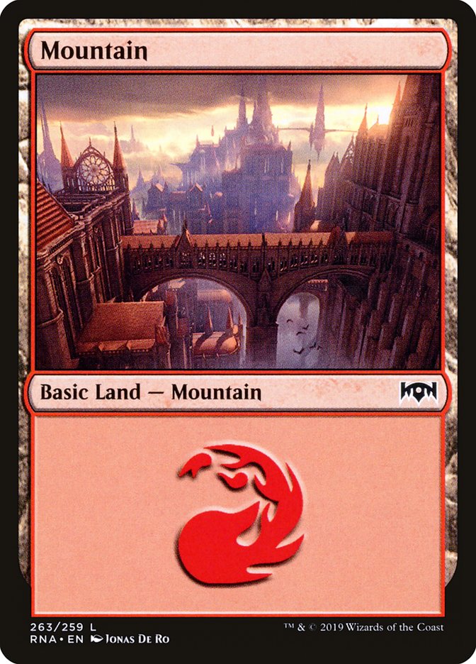 Mountain (263) [Ravnica Allegiance] | Chromatic Games