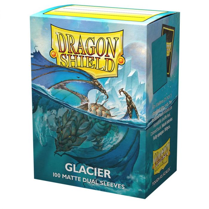 Dragon Shield Dual Matte 100 Standard Size (Glacier) | Chromatic Games