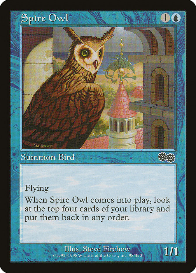 Spire Owl [Urza's Saga] | Chromatic Games