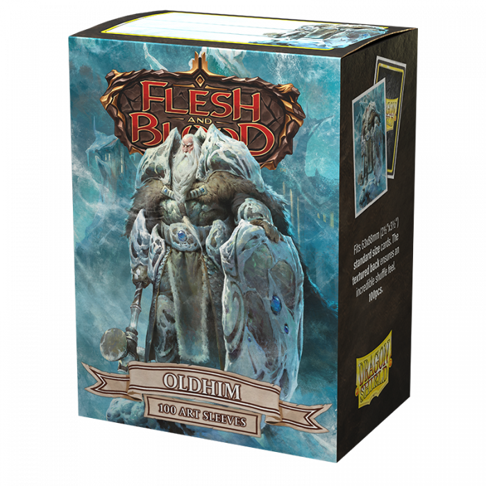 Dragonshield Flesh and Blood Matte Sleeves (Oldhim, Grandfather of Eternity) | Chromatic Games