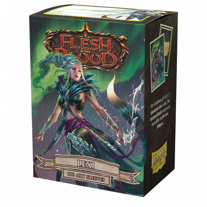 Dragonshield Flesh and Blood Matte Sleeves (Lexi, Livewire) | Chromatic Games