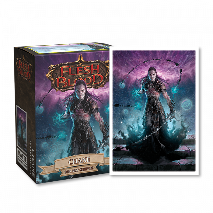 Dragonshield Flesh and Blood Matte Sleeves (Chane, Bound by Shadow) | Chromatic Games