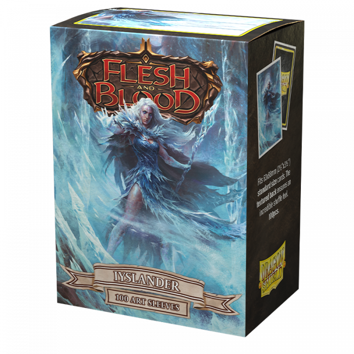 Dragonshield Flesh and Blood Matte Sleeves (Iyslander, Stormbind) | Chromatic Games