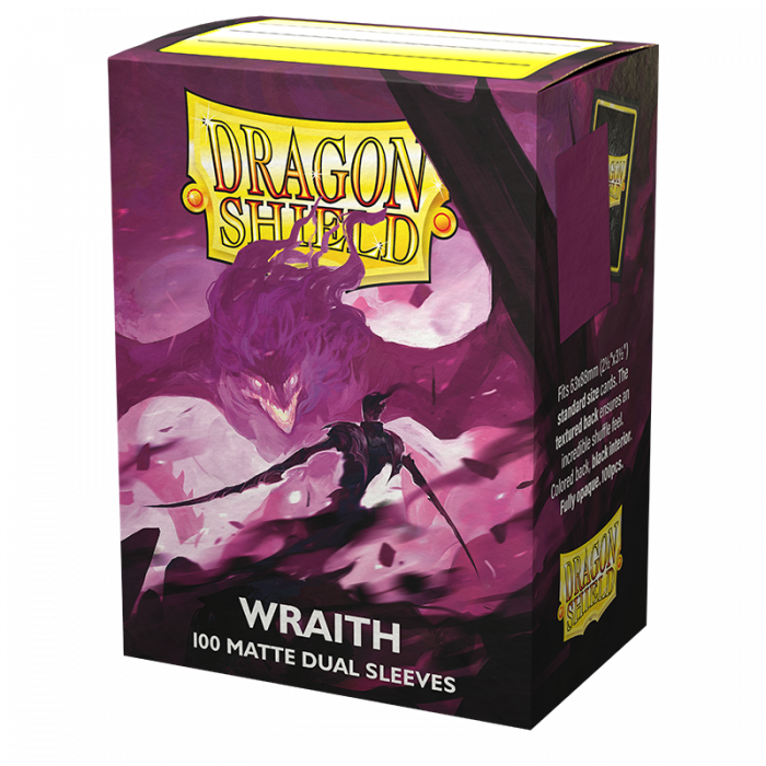 Dragon Shield Dual Matte 100 Standard Size (Wraith) | Chromatic Games