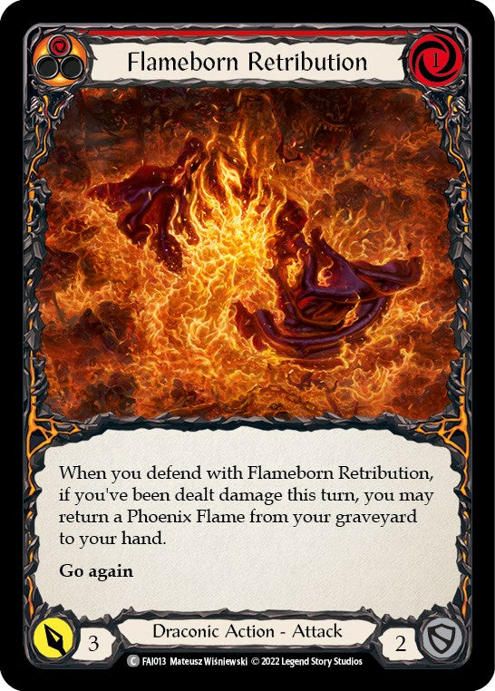 Flameborn Retribution [FAI013] (Uprising Fai Blitz Deck) | Chromatic Games