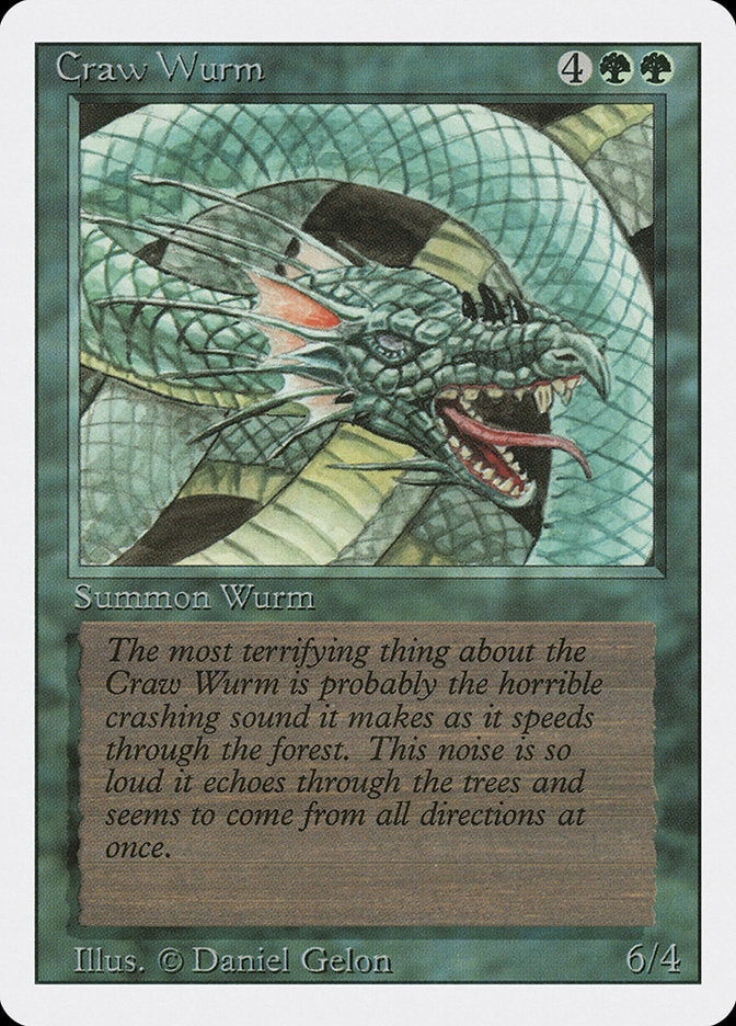 Craw Wurm [Revised Edition] | Chromatic Games