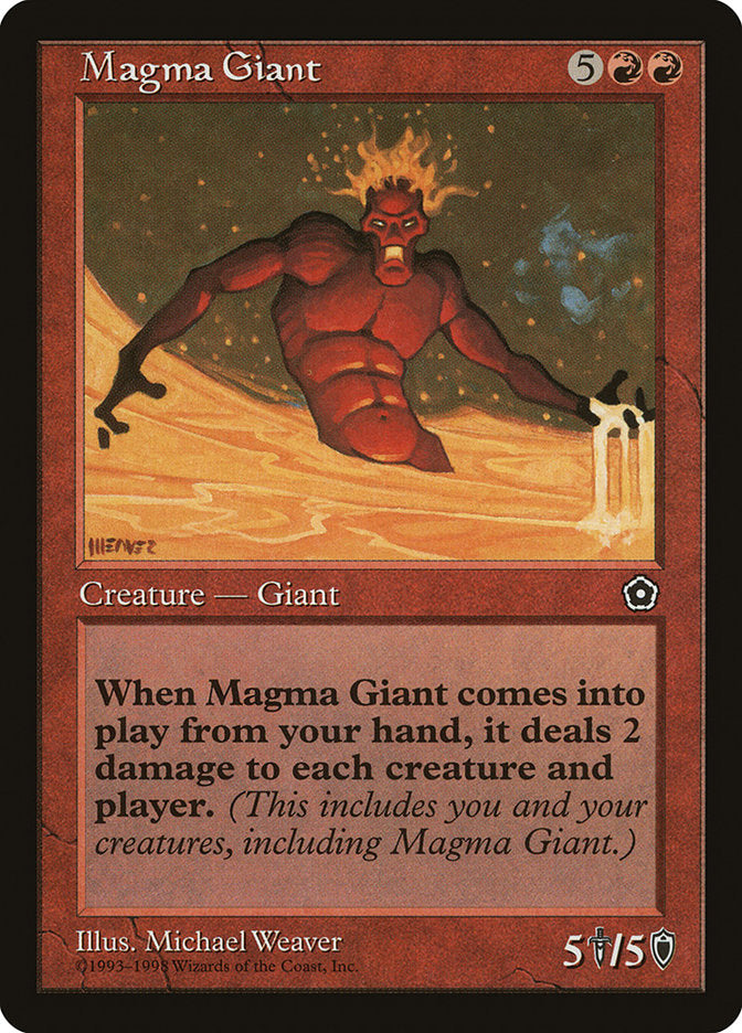 Magma Giant [Portal Second Age] | Chromatic Games