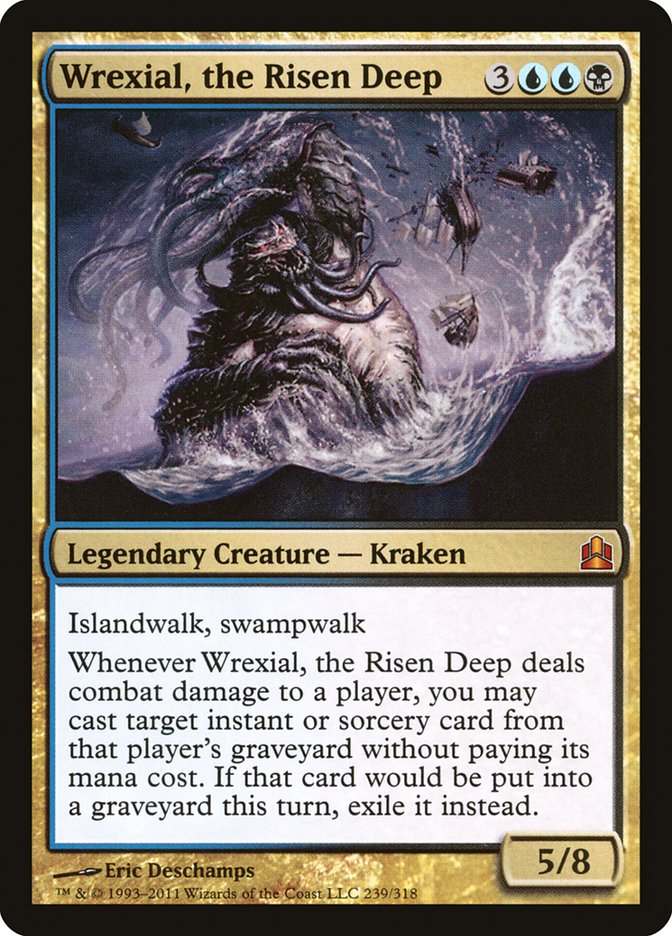 Wrexial, the Risen Deep [Commander 2011] | Chromatic Games